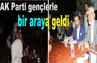 AK Parti gençlerle bir araya geldi