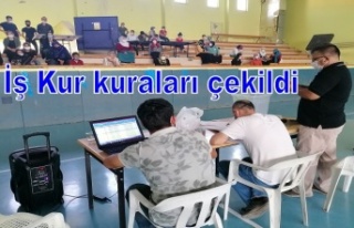 İş Kuraları Çekildi