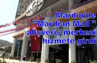 Mardin Mall açıldı