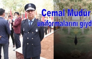 Cemal Müdür üniformalarını giydi