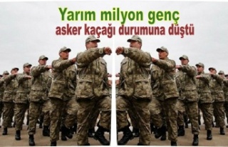 Yarım milyon genç asker kaçağı durumuna düştü