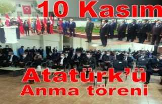 Atatürk'ü anma programı düzenlendi