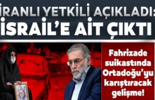 İran açıkladı: İsrail'e ait çıktı...