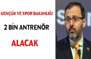 Spor Bakanlığı, 2 bin antrenör alacak