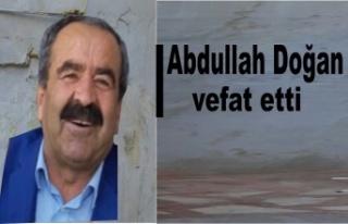 Abdullah Doğan vefat etti