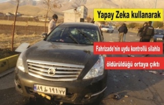 Fahrizade'nin uydu kontrollü silahla öldürüldüğü...