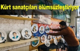 Kürt sanatçıları ölümsüzleştiriyor