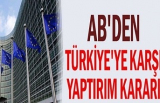 Avrupa Birliği Türkiye'ye ek yaptırımda kararını...