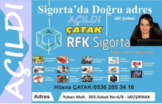 Çatak RFK Sigorta açıldı