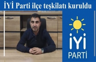 İYİ Parti ilçe teşkilatı kuruldu