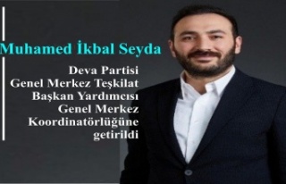 Muhamed İkbal Seyda Deva Partisi Genel Merkez Teşkilat...