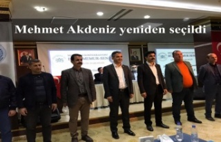 Mehmet Akdeniz yeniden seçildi