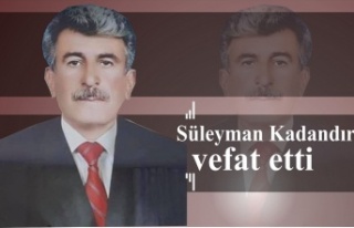 Süleyman Kadandır vefat etti