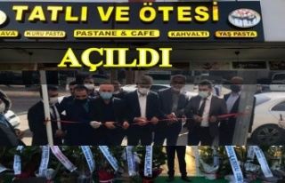 Tatlı ve ötesi pastahane ve Cafe açıldı