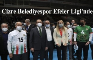 Cizre Belediyespor Efeler Ligi'nde