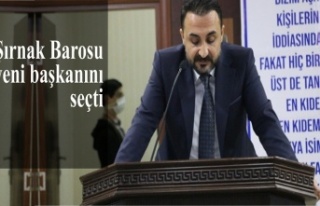 Şırnak Barosu yeni başkanını seçti