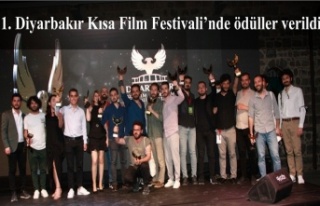 1. Diyarbakır Kısa Film Festivali’nde ödüller...