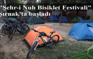 "Şehr-i Nuh Bisiklet Festivali" Şırnak'ta...