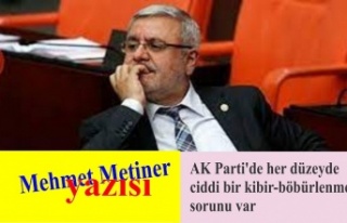 “AK Parti'de her düzeyde ciddi bir kibir-böbürlenme...