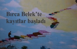 Birca Belek’te kayıtlar başladı