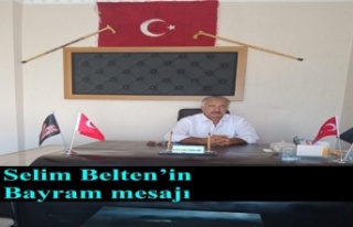 Selim Belten'in Bayram mesajı