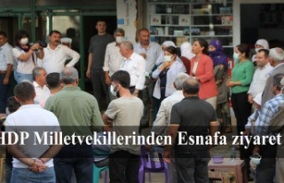 HDP Milletvekillerinden İdil’e ziyaret