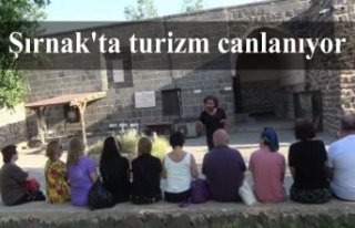 Şırnak'a Turistlerin ilgisi giderek artıyor