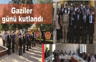 Gaziler günü kutlandı