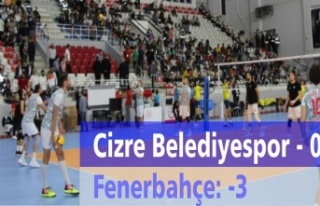 Cizre Belediyespor-0 Fenerbahçe HDI Sigorta-3