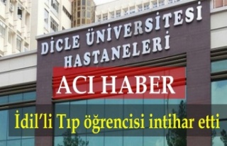 İdil'li Tıp öğrencisi intihar ederek yaşamına...