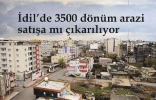 İdil’de 3500 dönüm arazi satışa mı çıkarılıyor