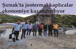 Şırnak'ta jeotermal kaplıcalar ekonomiye kazandırılıyor