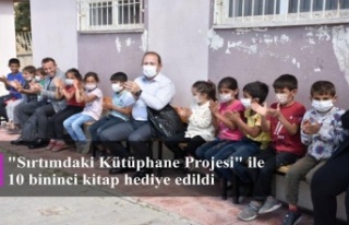 "Sırtımdaki Kütüphane Projesi" ile 10...