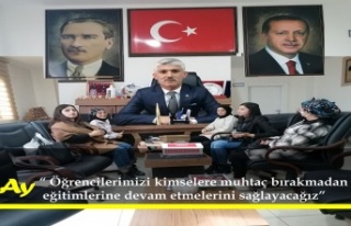 AK Parti İlçe Başkanı Murat Ay'dan İMYO...