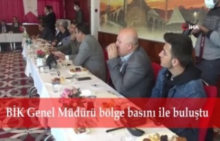 BİK Genel Müdürü bölge basını ile buluştu