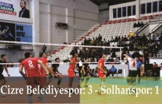 Cizre Belediyespor: 3 - Solhanspor: 1