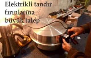 Elektrikli tandır fırınlarına büyük talep