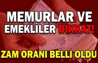 Memur maaşları zam oranı belli oldu