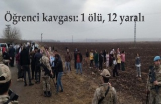 Öğrenci kavgası: 1 ölü, 12 yaralı