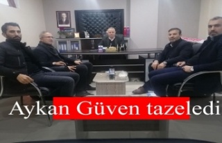 Esnaf Sanatkar Odası Başkanı güven tazeledi