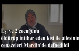 Eşi ve 2 çocuğunu öldürüp intihar eden kişi...