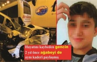 Hayatını kaybeden gencin 2 yıl önce ağabeyi de...