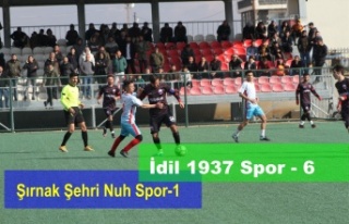 İdil 1937 Spor - 6 Şırnak Şehri Nuh Spor-1