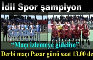 İdil Spor Şampiyon