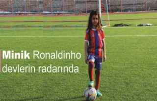 Minik Ronaldinho devlerin radarında