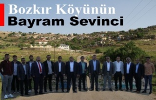 Bozkır Köyün'de Bayram Sevinci