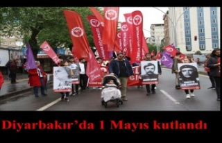 Diyarbakır’da 1 Mayıs kutlamaları başladı