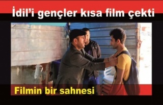 İdil'li Gençler kısa film çekti