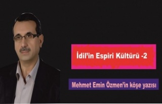 İDİL’İN ESPRİ KÜLTÜRÜ - 2