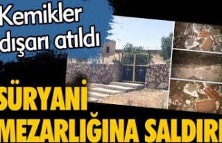 İşte bu olmadı! Süryani mezarlığına saldırı...